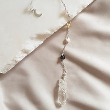 Load image into Gallery viewer, Chakra Pendulum - Hex + Stones