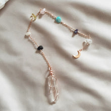 Load image into Gallery viewer, Chakra Pendulum - Hex + Stones