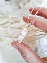 Load image into Gallery viewer, Danburite Necklace gold  45cm - 50cm
