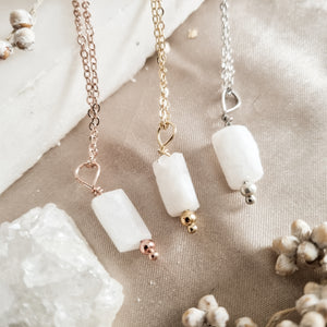 Moonstones Necklaces; 40cm - 45cm