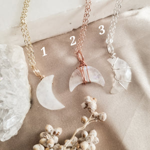 Moonstones Necklaces; 40cm - 45cm