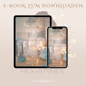Kristall Magie - E Book Deutsch - nur digital - Hex + Stones